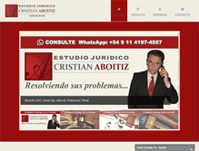 Tablet Screenshot of aboitiz.com.ar